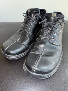 MAKE OFFER! Clarks Black Men's Leather Shoes Men's size 9M